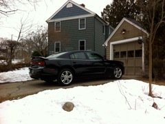 We've still got snow, so the AWD will be handy.