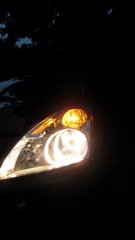 Lights on.